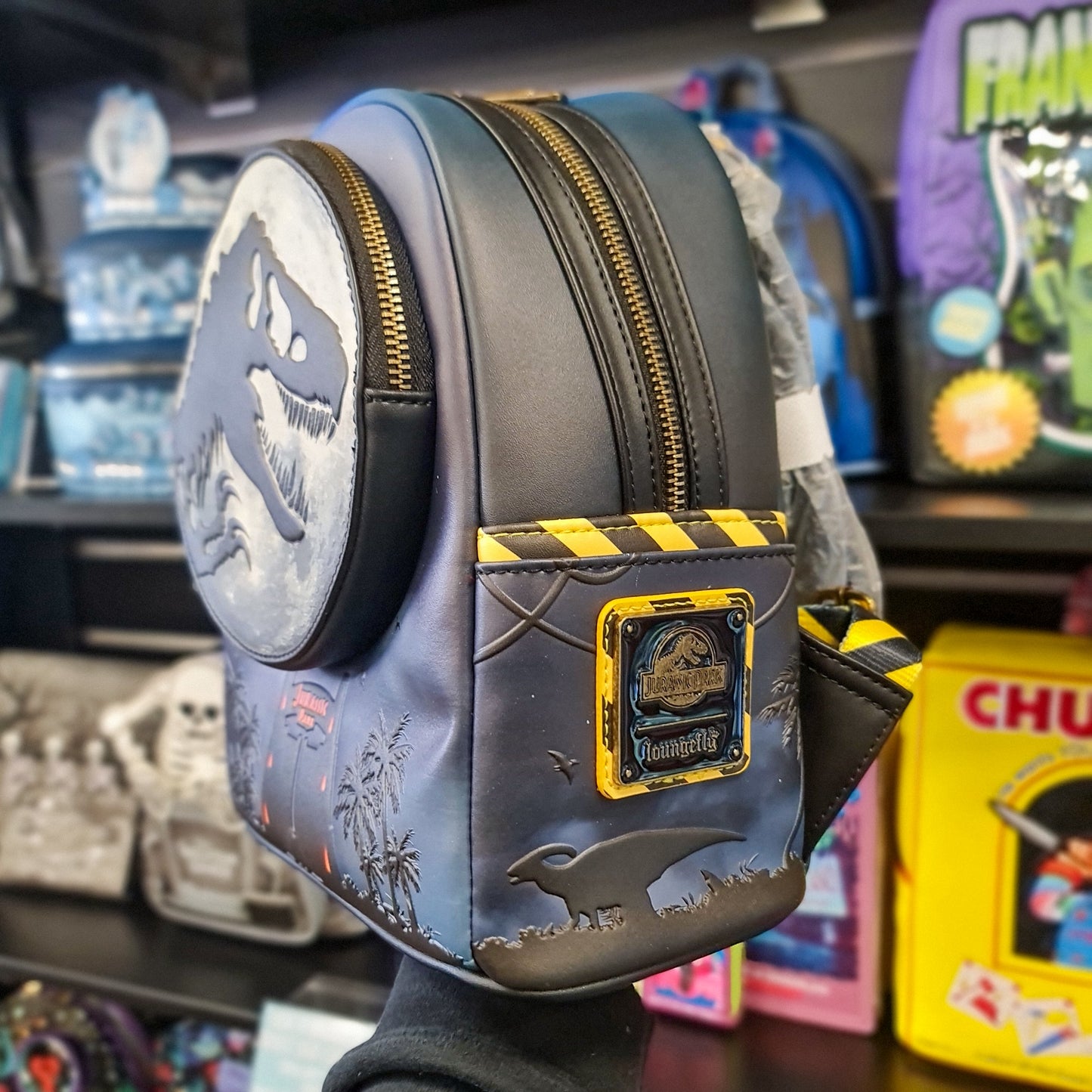 Jurassic Park 30th Anniversary Dino Moon Glow Mini Backpack