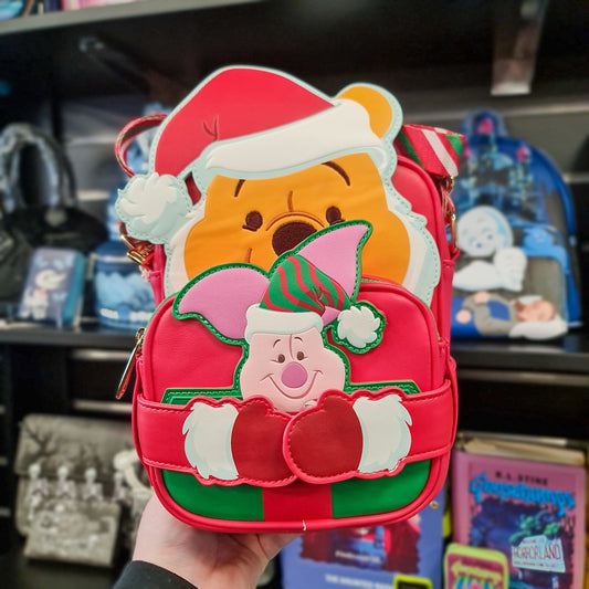 DISNEY WTP SANTA POOH CROSSBUDDIES BAG