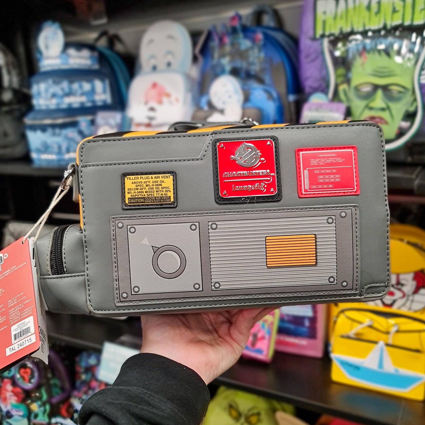 GHOSTBUSTERS GHOST TRAP CROSSBODY BAG