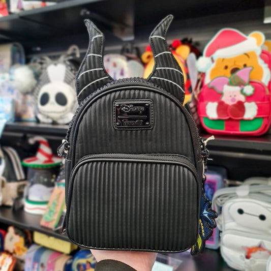 DISNEY VILLAINS MALIFICENT CONVERTIBLE MINI BACKPACK