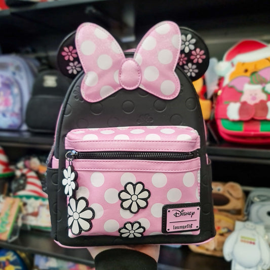 LF DISNEY MINNIE FLORAL ROCK THE DOTS MINI BACKPACK