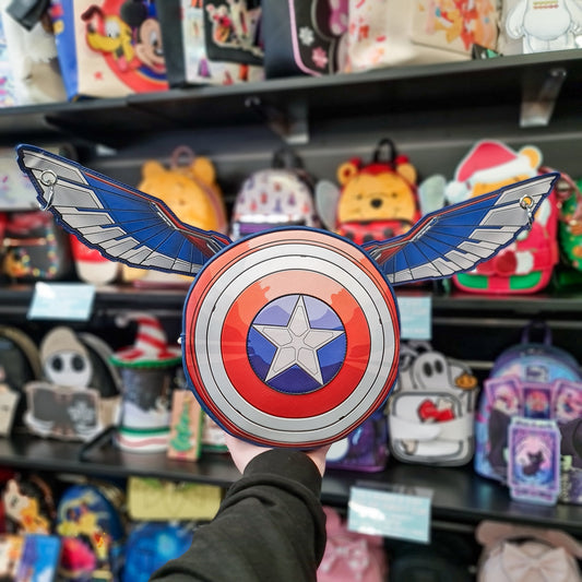 MARVEL CAPTAIN AMERICA BRAVE NEW WORLDWINGS CROSSBODY BAG