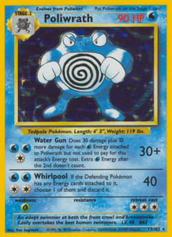 Poliwrath - Base Set (Holo Rare) [BS-13]