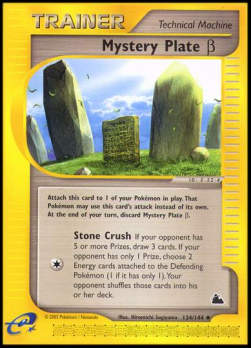 Mystery Plate beta - Skyridge (Uncommon) [SK-134]