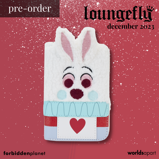 Loungefly Disney Alice in Wonderland White Rabbit Cosplay Crossbody