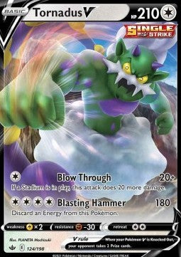 Tornadus V - Chilling Reign (Ultra Rare) [CRE-124]