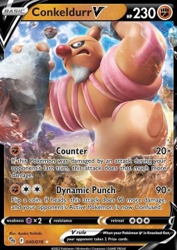 Conkeldurr V - Pokémon GO (Ultra Rare) [PGO-040]