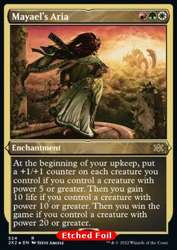 Mayael's Aria - Double Masters 2022: Extras (Rare) [X2X2-524]