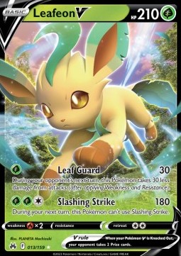 Leafeon V - Crown Zenith (Ultra Rare) [CRZ-013]