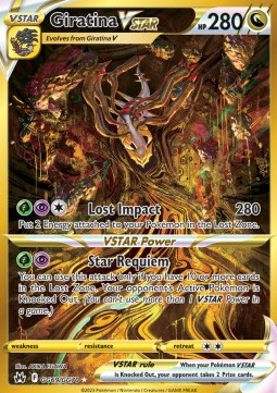 Giratina VSTAR - Crown Zenith (Secret Rare) [CRZ-GG69]