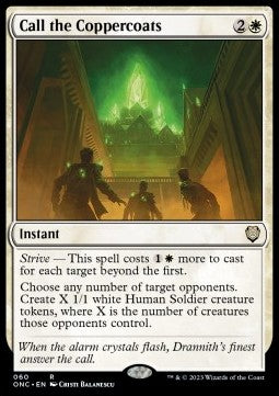 Call the Coppercoats - Commander: Phyrexia: All Will Be One (Rare) [ONC-60]