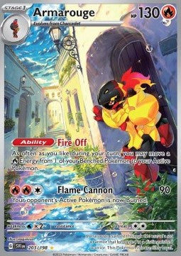 Armarouge - Scarlet & Violet (Illustration Rare) [SVI-203]