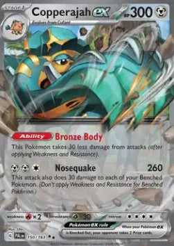 Copperajah ex - Paldea Evolved (Double Rare) [PAL-150]