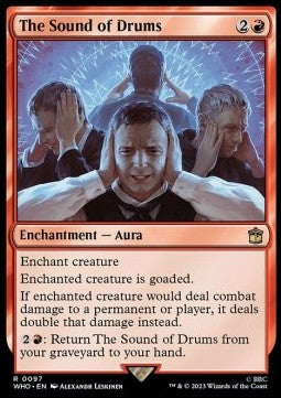 The Sound of Drums - Universes Beyond: Doctor Who (Rare) [WHO-97]