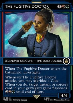 The Fugitive Doctor (V.2) - Universes Beyond: Doctor Who: Extras (Rare) [XWHO-541]