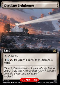 Desolate Lighthouse (V.3) - Universes Beyond: Doctor Who: Extras (Rare) [XWHO-1080]