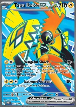 Tapu Koko ex - Paradox Rift (Ultra Rare) [PAR-222]