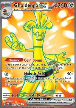 Gholdengo ex - Paradox Rift (Ultra Rare) [PAR-231]