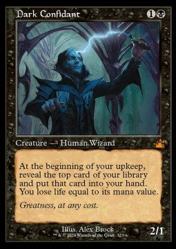 Dark Confidant - Ravnica Remastered: Extras (Mythic) [XRVR-323]
