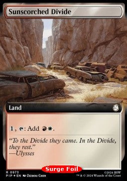 Sunscorched Divide (V.3) - Universes Beyond: Fallout: Extras (Rare) [XPIP-973]
