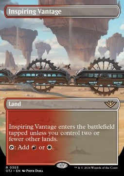 Inspiring Vantage - Outlaws of Thunder Junction: Extras (Rare) [XOTJ-303]