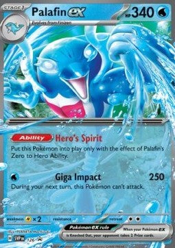 Palafin ex - SV Black Star Promos (Promo) [SVP-126]