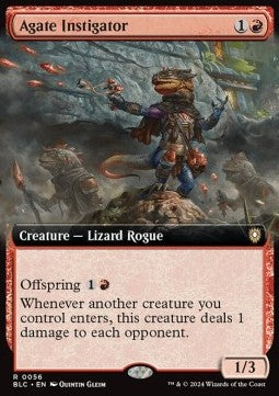 Agate Instigator - Commander: Bloomburrow: Extras (Rare) [XBLC-56]