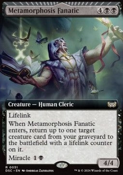 Metamorphosis Fanatic - Commander: Duskmourn: House of Horror: Extras (Rare) [XDSC-51]