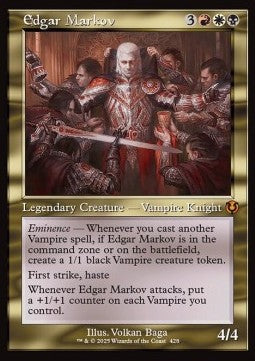Edgar Markov (V.2) - Innistrad Remastered: Extras (Mythic) [XINR-428]