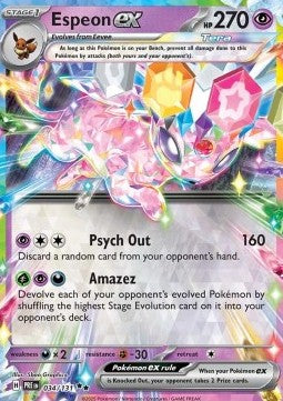 Espeon ex - Prismatic Evolutions (Double Rare) [PRE-034]