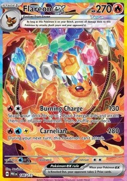 Flareon ex - Prismatic Evolutions (Special Illustration Rare) [PRE-146]