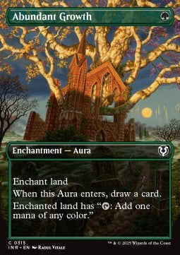 Abundant Growth (V.1) - Innistrad Remastered: Extras (Common) [XINR-315]