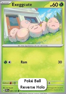Exeggcute - Prismatic Evolutions: Additionals (Common) [xPRE-001]
