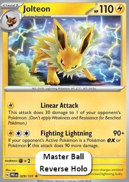 Jolteon - Prismatic Evolutions: Additionals (Rare) [xPRE-029]