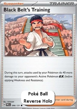 Black Belt's Training - Prismatic Evolutions: Additionals (Common) [xPRE-098]