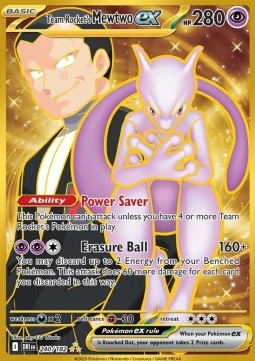 Team Rocket's Mewtwo ex - Destined Rivals (Secret Rare) [DRI-240]