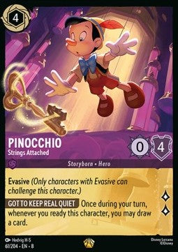 Pinocchio - Strings Attached (V.1) - Reign of Jafar (Legendary) [8JAF-61]