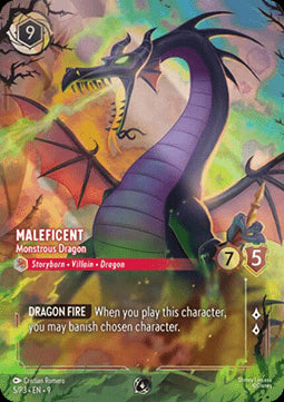 Maleficent - Monstrous Dragon (V.2) - Promos Year 3 (Promo) [PR3-5]