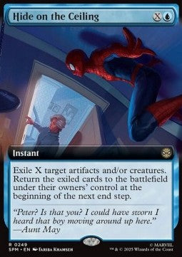 Hide on the Ceiling - Magic: The Gathering | Marvel's Spider-Man: Extras (Rare) [XSPM-249]