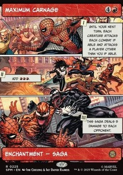 Maximum Carnage - Magic: The Gathering | Marvel's Spider-Man: Extras (Rare) [XSPM-225]