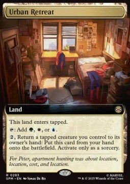 Urban Retreat - Magic: The Gathering | Marvel's Spider-Man: Extras (Rare) [XSPM-283]