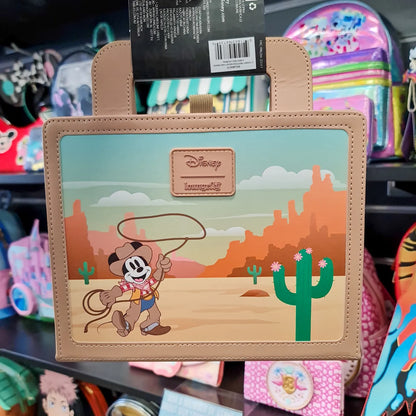 WESTERN MICKEY AND MINNIE LUNCH BOX JOURNAL