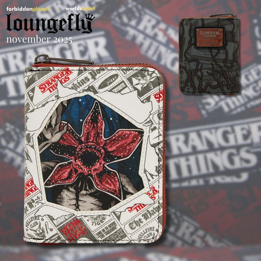 NETFLIX STRANGER THINGS LF ZIP AROUND WALLET