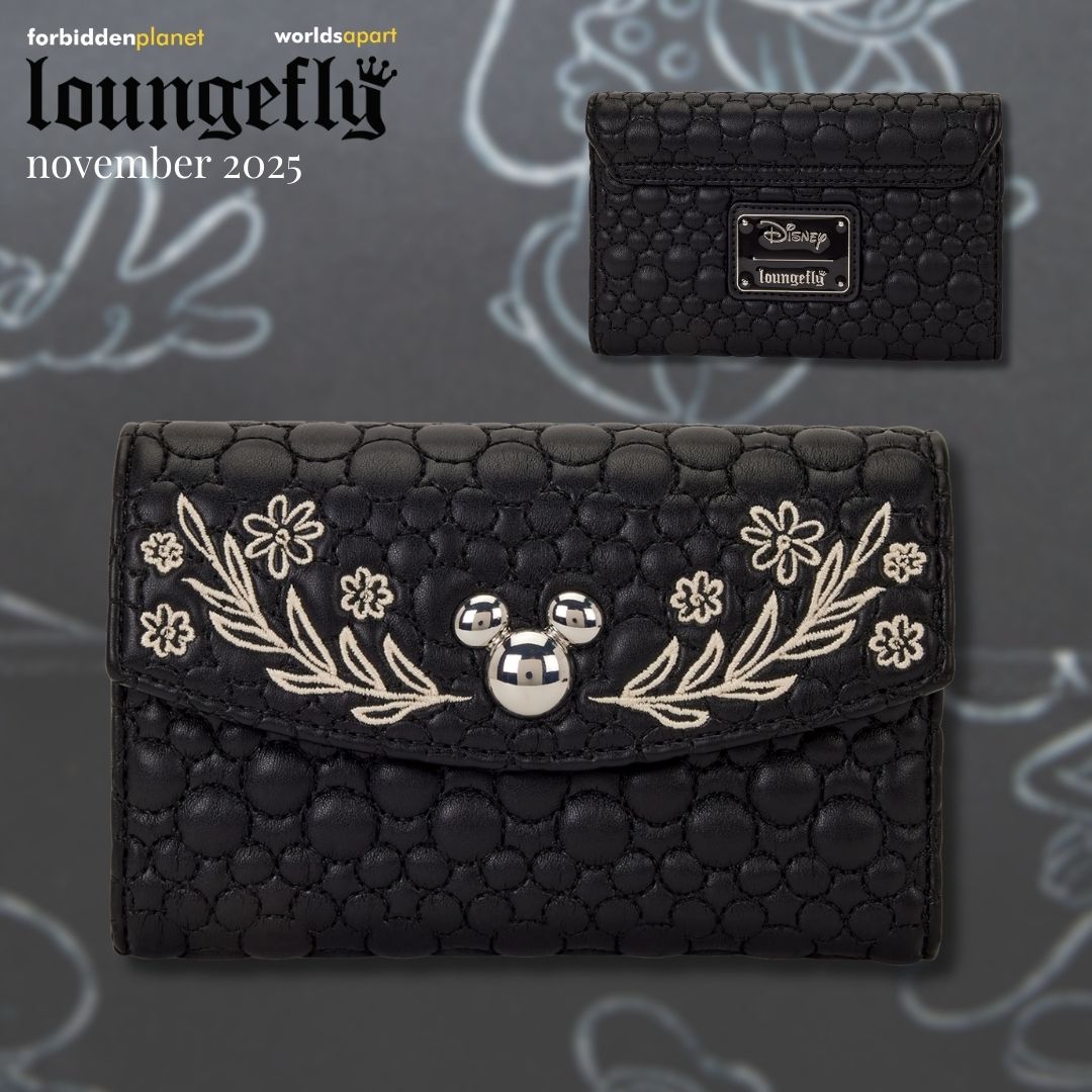 DISNEY MICKEY MOUSE SKETCHED LF BIFOLD WALLET