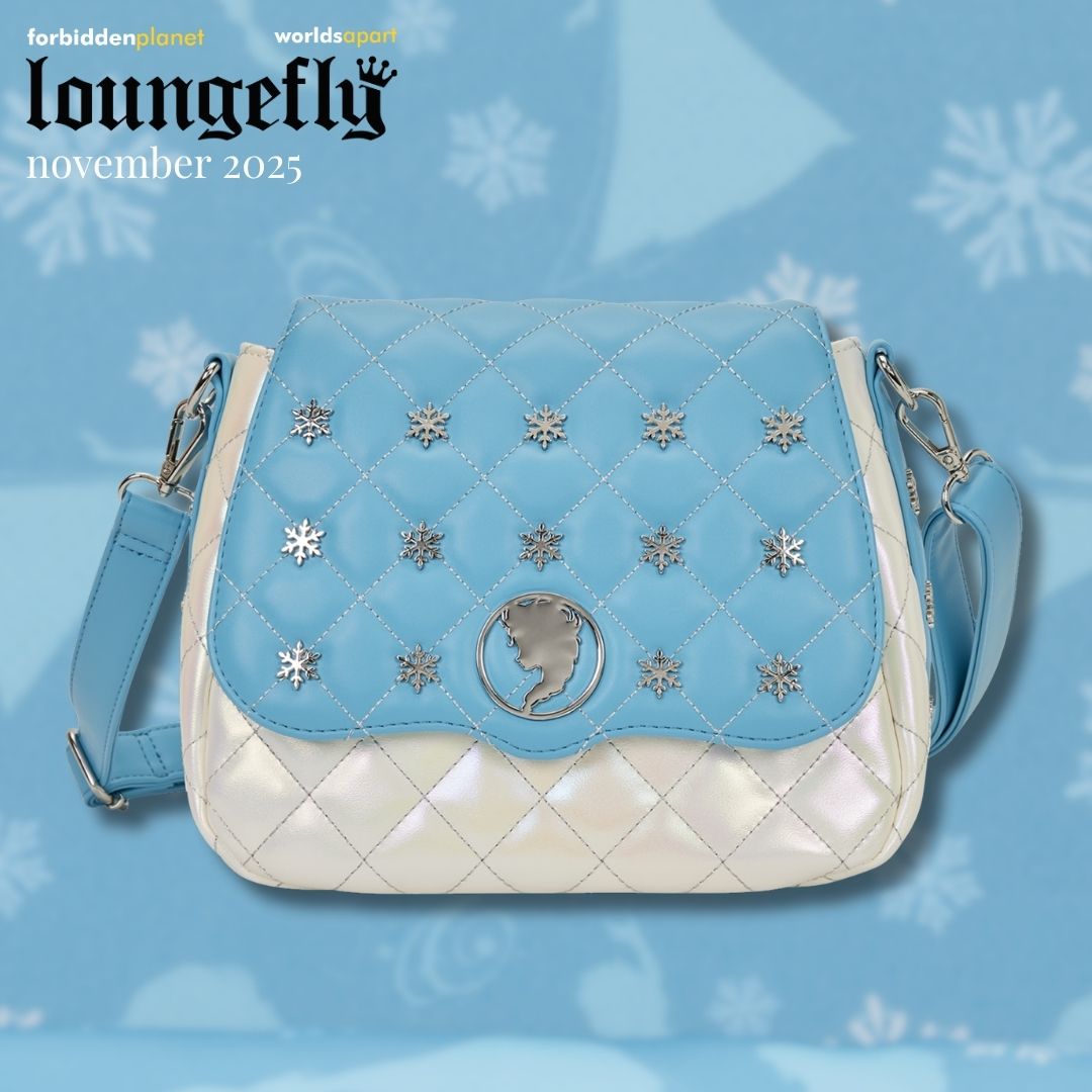 DISNEY FROZEN ELSA PEARLESCENT LF CROSSBODY BAG