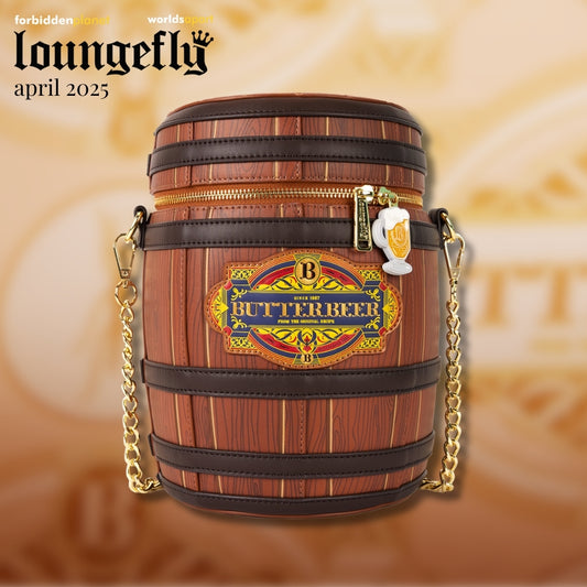 LF WB HARRY POTTER BUTTERBEER BARREL CROSSBODY BAG