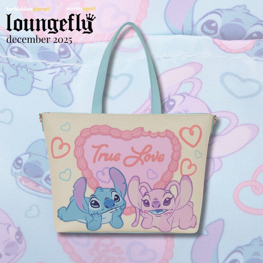 DISNEY LILO & STITCH TRUE LOVE TOTE BAG