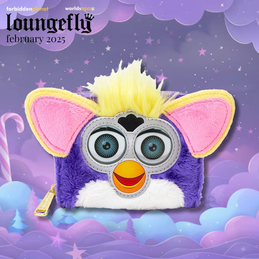 LF HASBRO FURBY ZIP AROUND WALLET