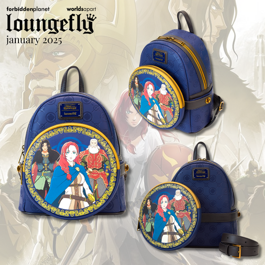 LOTR THE WAR OF THE ROHIRRIM MINI BACKPACK WITH FANNY PACK