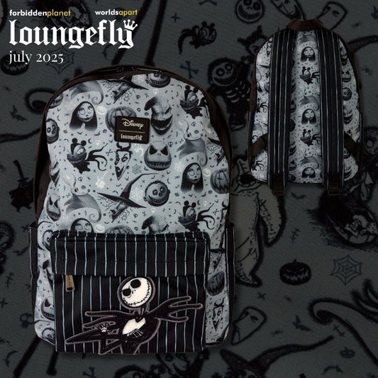DISNEY THE NIGHTMARE BEFORE CHRISTMAS LF NYLON FULL-SIZE BACKPACK